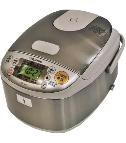 Rice Cooker warmer 5.5cups 220-230V ZOJIRUSHI NS-YMH10 : Amazon.co